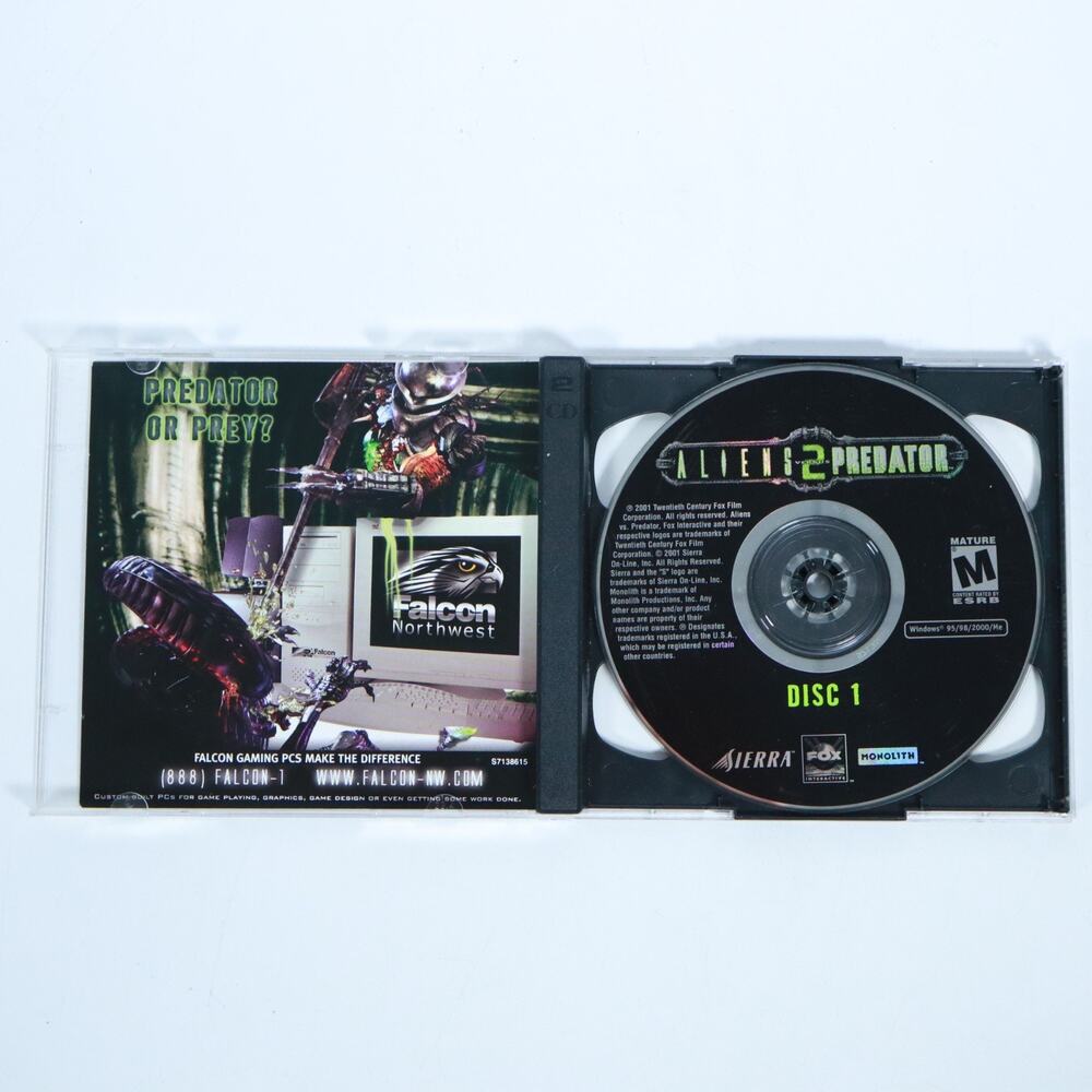 Aliens versus Predator 2 PC CD computer game (Alien vs Predator 2) - Picture 2 of 7